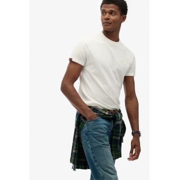 Tricou slim fit din bumbac Essential