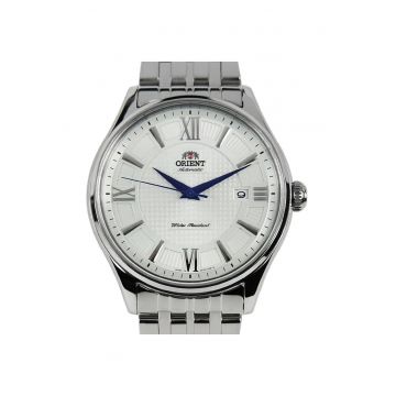 Ceas Barbati -  Classic SAC04003W - mecanism automat - inox - 40mm - piele naturala