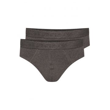 Chiloti barbati Move  2-pak Negru - Gri