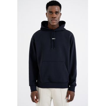 Hanorac cu buzunar kangaroo - Albastru ultramarin