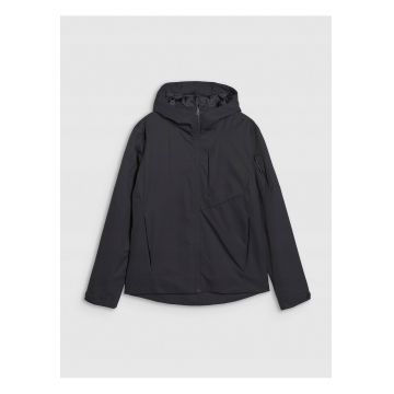Jacheta de tranzitie barbati  membrana NeoDry 8000/5000 - gluga - neagra - sintetic
