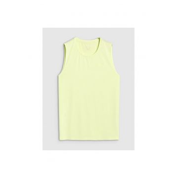 Maiou sport barbati  uscare rapida - elastan/sintetic - croiala normala - galben