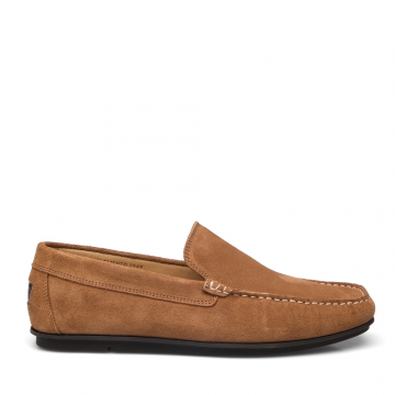 Mocasini bărbați Gant Wilmon cognac  din piele întoarsă 1749BM633914VCO