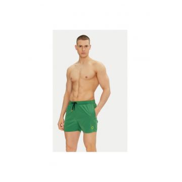 Pantaloni scurti de baie barbati  DW1222M-RIPO20 - Poliester - Rosu - Verde