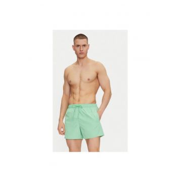 Pantaloni scurti de baie barbati  MH6270 - Poliester reciclat - Albastru deschis - Verde