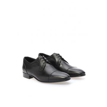 Pantofi eleganti  piele naturala - negru - Negru