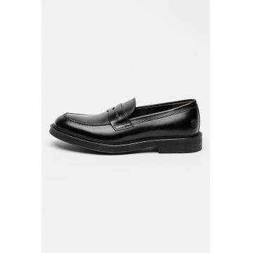 Pantofi loafer din piele Lenard - Negru