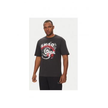Tricou barbati  100218842 - Bumbac - Negru - Negru