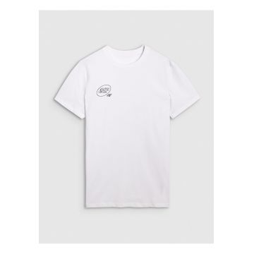 Tricou Barbati  Alb - Bumbac - Sportstyle - Round Athletic Apparel - Alb