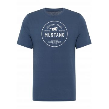 Tricou barbati -  Albastru - Bumbac -