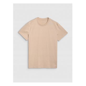 Tricou barbati  casual - sportiv - bumbac 100% - bej