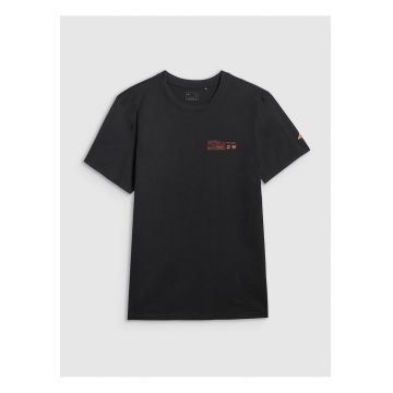 Tricou Barbati  Regular Fit - 100% Bumbac - Negru - Negru