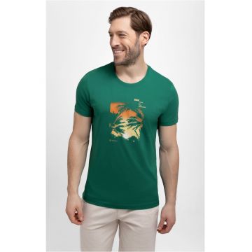 Tricou din bumbac pentru barbati  T-Roam verde
