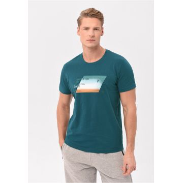 Tricou pentru barbati  T-Navi - turcoaz
