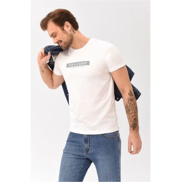 Tricou  T-Hologram pentru barbati - alb
