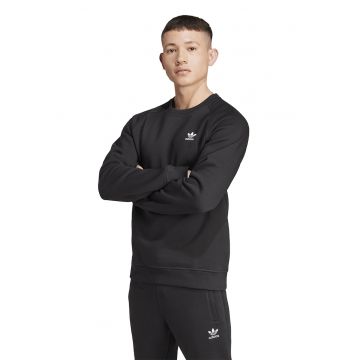 Bluza de trening cu decolteu la baza gatului si maneci raglan - Gri antracit