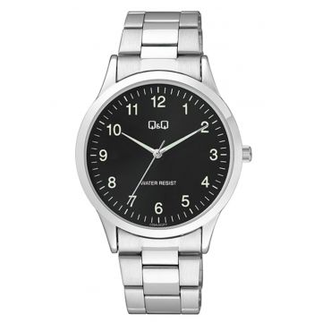 Ceas de barbati -  Argintiu/Negru