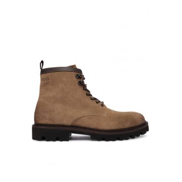 Ghete barbati  260 - piele naturala - Bej