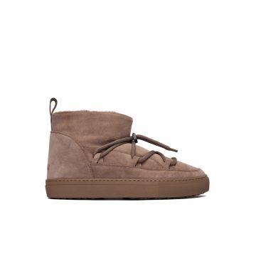 Ghete barbati  Taupe - piele naturala - model Classic Low