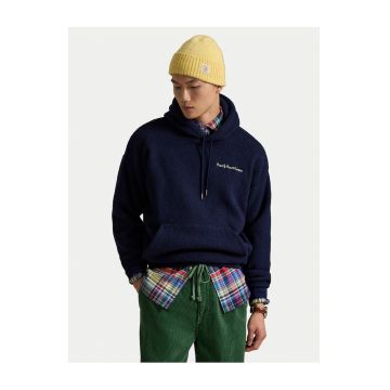 Hanorac barbati  bleumarin - cu gluga