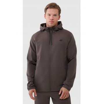 Hanorac de trening  cu gluga - uscare rapida - maro - Maro