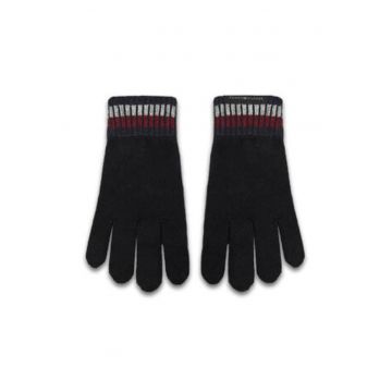 Manusi de dama pentru barbati -  304088230 - material textil - negru - universale