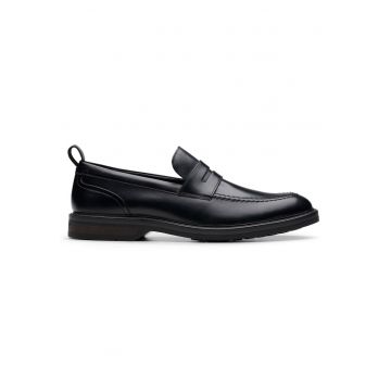 Mocasini barbati  26178429 - Piele naturala - 42.5 EU - Negru
