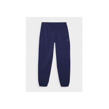 Pantaloni sport barbati  bleumarin - bumbac 80% - croiala obisnuita