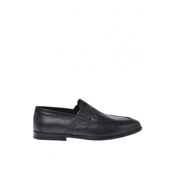 Pantofi loafer din piele - Negru