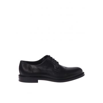 Pantofi oxford din piele - Negru