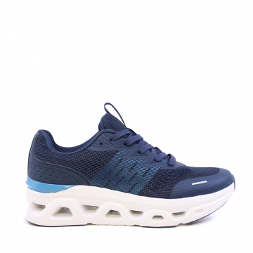 Sneakers ușori  bărbați Thezeus bleumarin din textil  3761BPS25604BL