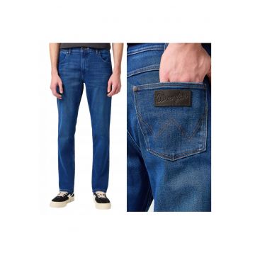 Spodnie Jeansowe Męskie  Greensboro Proste Klasyczne Dżinsy W42 L32