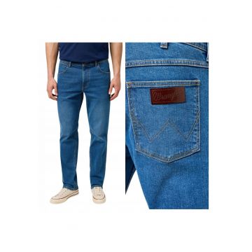 Spodnie Męskie  Greensboro Oakwood Blue Jeansy Regular - Albastru