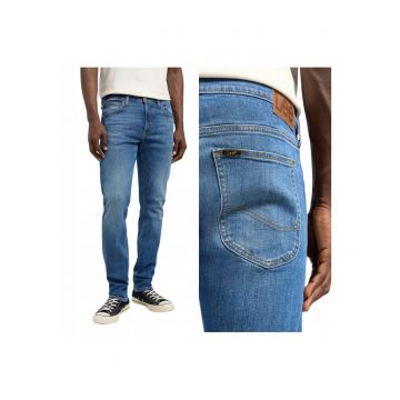 Spodnie Męskie Jeansowe  Luke Blue Denim Dopasowane W32 L34