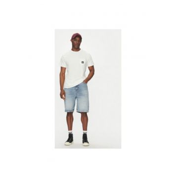 Tricou barbati  EQYZT08035-WBK0 - Bumbac - Alb - Alb