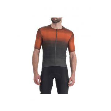 Tricou ciclism barbati  Flow Supergiara - Rosu/Negru