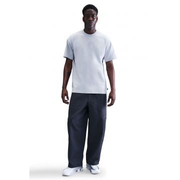 Tricou lejer din bumbac Sportwear Premium Essential - Albastru glaciar