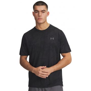 Tricou pentru fitness UA Tech™ Camouflage - Negru