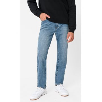 Blugi barbati croiala dreapta -  D-Jacob - albastru deschis - Albastru deschis
