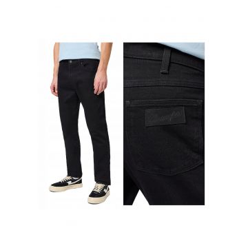 Blugi Barbati -  Larston - Slim Fit - #ARG! - Fermoar - Lungi - 5 Buzunare - Bumbac - W31-L34 US - Negru