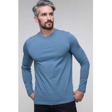 Bluza slim fit Arlington - Albastru petrol