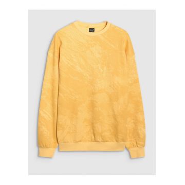 Bluza Sport Barbati  Bumbac - Galben - Galben