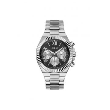 Ceas barbatesc  GW0703G1 - Quartz - 46mm - argintiu - curea din otel argintie - 5ATM