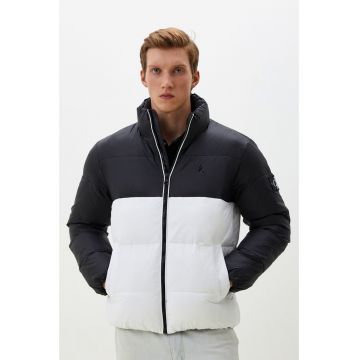 Geaca de iarna  J30J325584 Negru - Alb - Negru | Alb