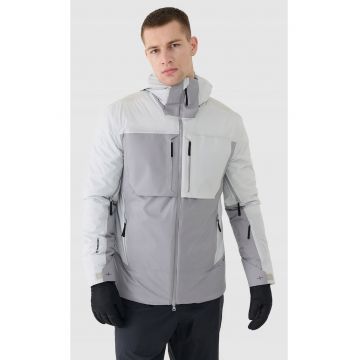 Geaca de schi  gri - umplutura Primaloft - membrana Pertex 20000/2000