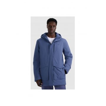 Geaca de trekking barbati  poliester - bleumarin