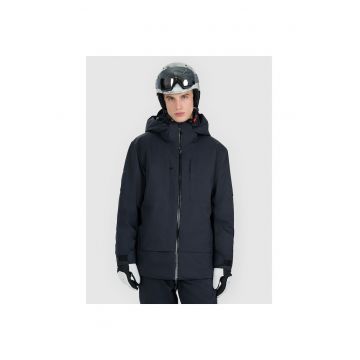 Geaca schi barbati  din poliester - negru