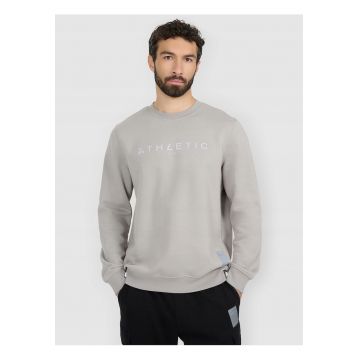 Hanorac barbati  gri - bumbac - elemente reflectorizante - croiala regular