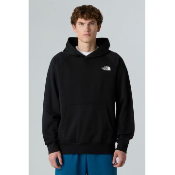 Hanorac cu detaliu logo pe partea din spate - Negru