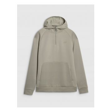 Hanorac de trening  kaki - uscare rapida - fara fermoar - bumbac